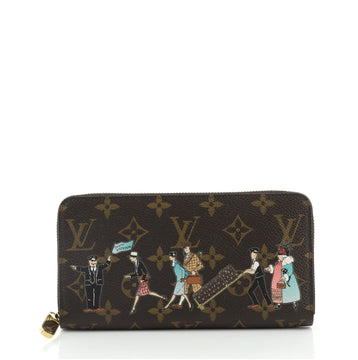 Louis Vuitton Zippy Wallet Limited Edition Monogram Canvas