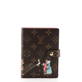 Louis Vuitton Ring Agenda Cover Limited Edition Monogram Canvas PM