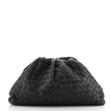 Bottega Veneta The Pouch Intrecciato Leather Large