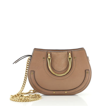 Chloe Pixie Belt Bag Leather and Suede Mini
