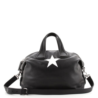 Givenchy Nightingale Satchel Printed Leather Medium