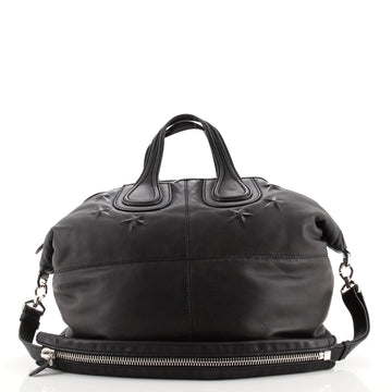 Givenchy Nightingale Satchel Embossed Leather Large