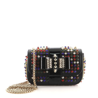 Christian Louboutin Sweet Charity Crossbody Bag Spiked Leather Baby