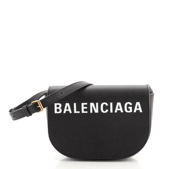 Balenciaga Logo Ville Day Bag Leather XS