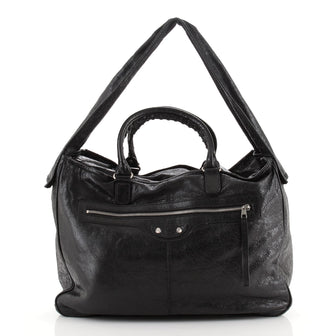 Balenciaga Bridge Classic Studs Bag Leather