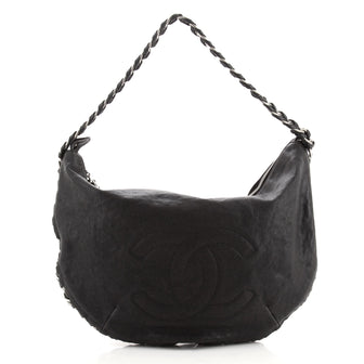 Chanel Modern Chain Hobo Calfskin Large