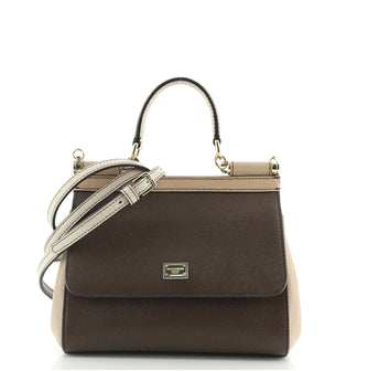 Dolce & Gabbana Miss Sicily Bag Leather Small