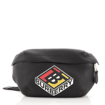 Burberry Bum Bag Printed Leather Medium