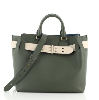 Burberry Belt Tote Leather Medium