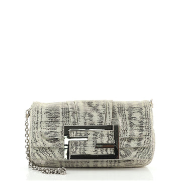 Fendi Mia Chain Pochette Suede Mini