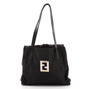 Fendi Vintage Open Tote Zucchino Coated Canvas Small
