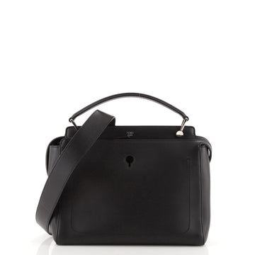 Fendi DotCom Convertible Satchel Leather Medium