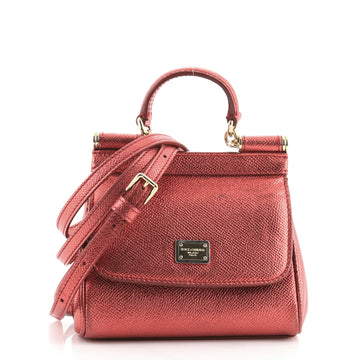 Dolce & Gabbana Miss Sicily Bag Leather Small