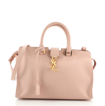 Saint Laurent Monogram Cabas Leather Small