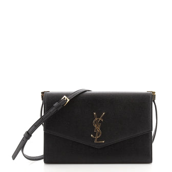 Saint Laurent Uptown Crossbody Bag Leather Mini