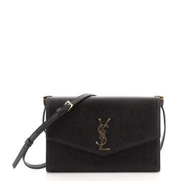 Saint Laurent Uptown Crossbody Bag Leather Mini