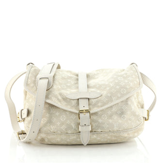 Louis Vuitton Saumur Handbag Mini Lin 30