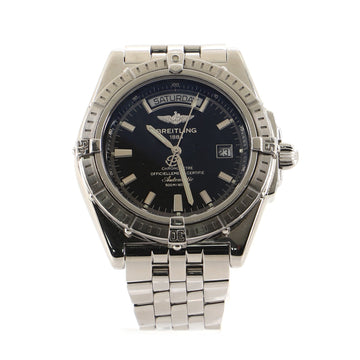Breitling Headwind Day-Date Automatic Watch Stainless Steel 44