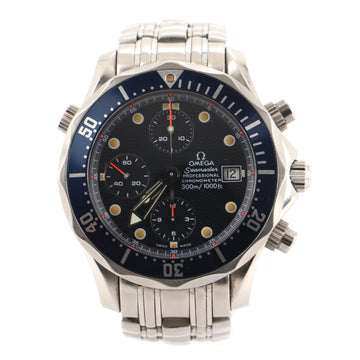 Omega Seamaster Diver 300M Chronometer Chronograph Automatic Watch Stainless Steel 41