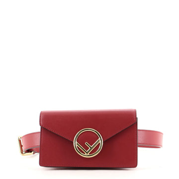 Fendi Logo Convertible Belt Bag Leather
