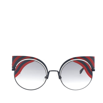 Fendi Hypnoshine Cat Eye Sunglasses Metal