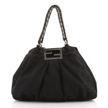 Fendi Mia Tote Zucca Canvas Large