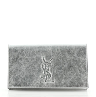 Saint Laurent Belle de Jour Clutch Leather Large