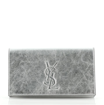 Saint Laurent Belle de Jour Clutch Leather Large