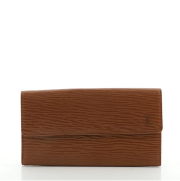 Louis Vuitton Vintage Sarah Wallet Epi Leather