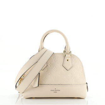 Louis Vuitton Neo Alma Handbag Monogram Empreinte Leather BB