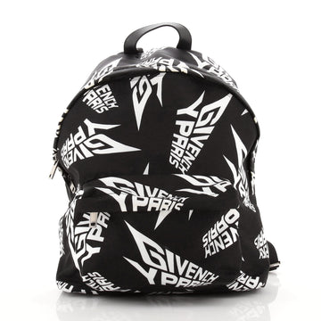 Givenchy Pocket Backpack Printed Nylon