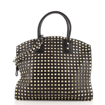 Valentino Rockstud Convertible Dome Tote Full Studded Leather