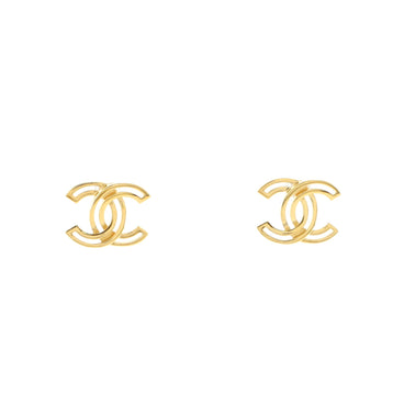 Chanel CC Obazine Stud Earrings Metal