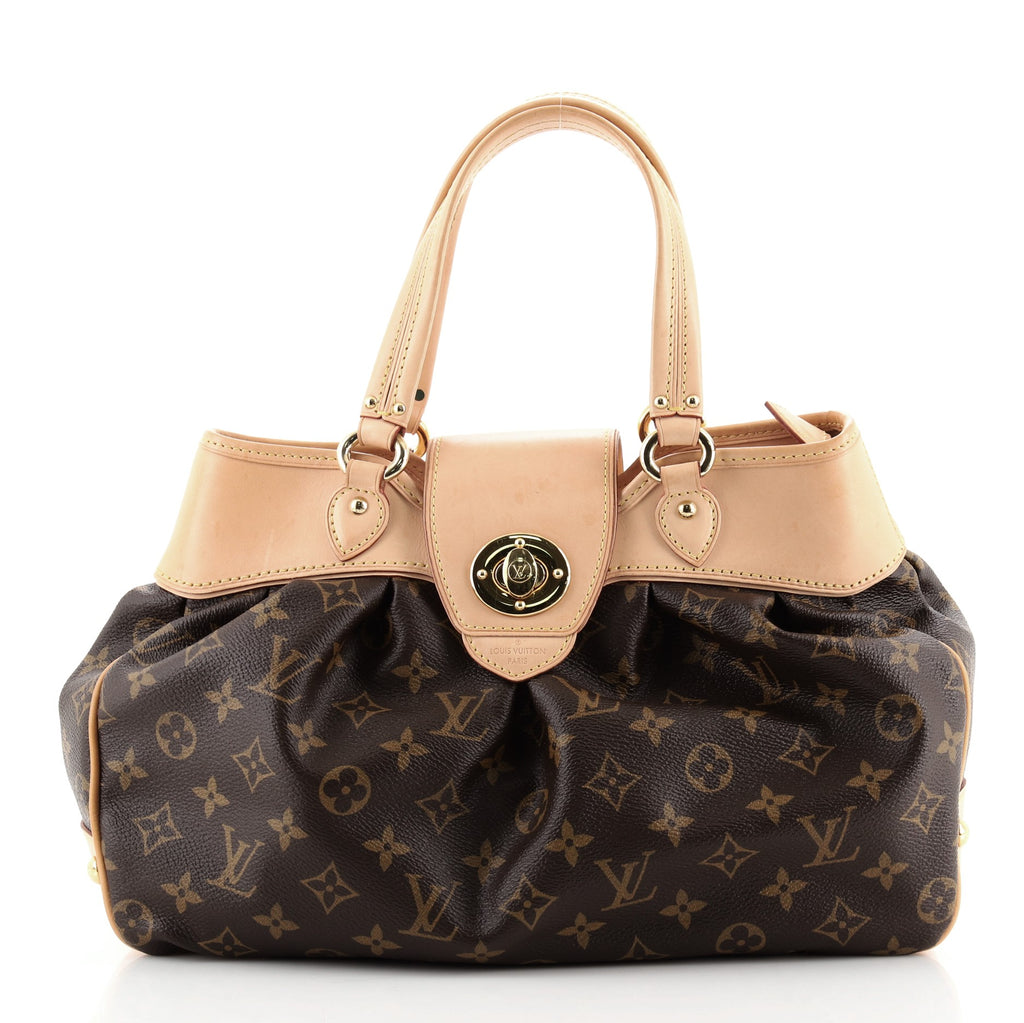 Louis Vuitton Boetie Handbag Monogram Canvas MM Brown 2224774