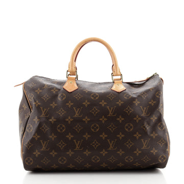 Louis Vuitton Speedy Handbag Monogram Canvas 35