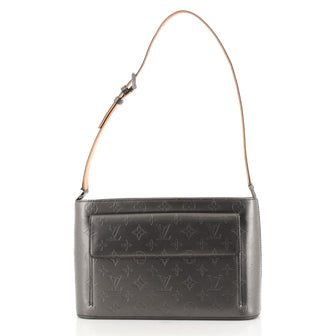 Louis Vuitton Mat Allston Handbag Monogram Vernis