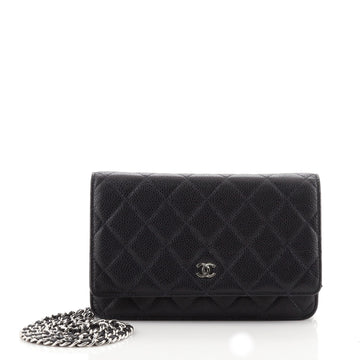 Chanel Wallet on Chain Quilted Caviar
