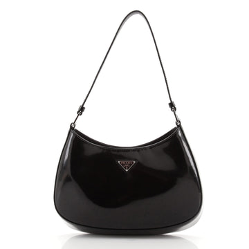Prada Cleo Shoulder Bag Spazzolato Leather Medium