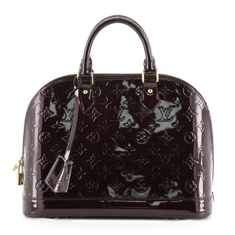 Louis Vuitton Alma Handbag Monogram Vernis PM