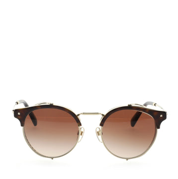 Valentino Phantos Clubmaster Sunglasses Metal with Acetate