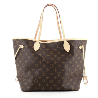 Louis Vuitton Neverfull NM Tote Monogram Canvas MM