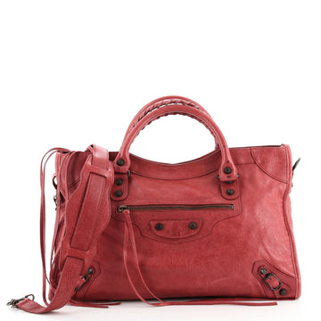 Balenciaga City Classic Studs Bag Leather Medium