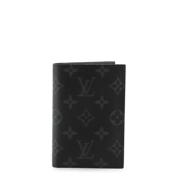 Louis Vuitton Passport Cover Monogram Eclipse Canvas