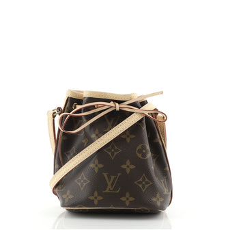 Louis Vuitton Noe Handbag Monogram Canvas Nano