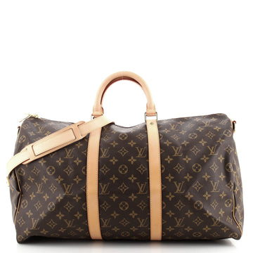 Louis Vuitton Keepall Bandouliere Bag Monogram Canvas 50