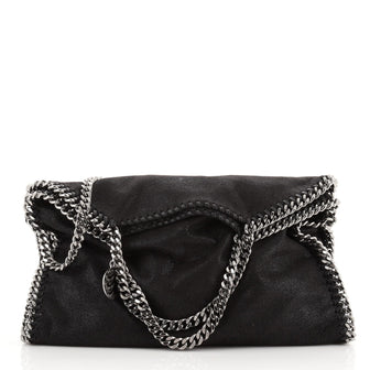 Stella McCartney Falabella Fold Over Bag Shaggy Deer
