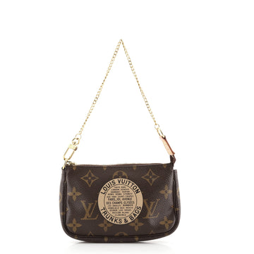 Louis Vuitton Pochette Accessoires Limited Edition Monogram Canvas Mini