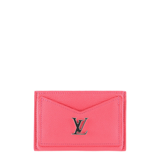 Louis Vuitton LV Lockme Card holder new Black Leather ref.941155