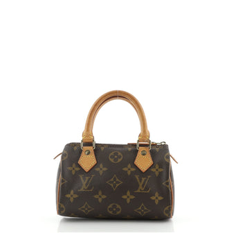 Louis Vuitton Speedy Bandouliere Bag Monogram Canvas Nano