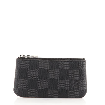 Louis Vuitton Key Pouch Damier Graphite